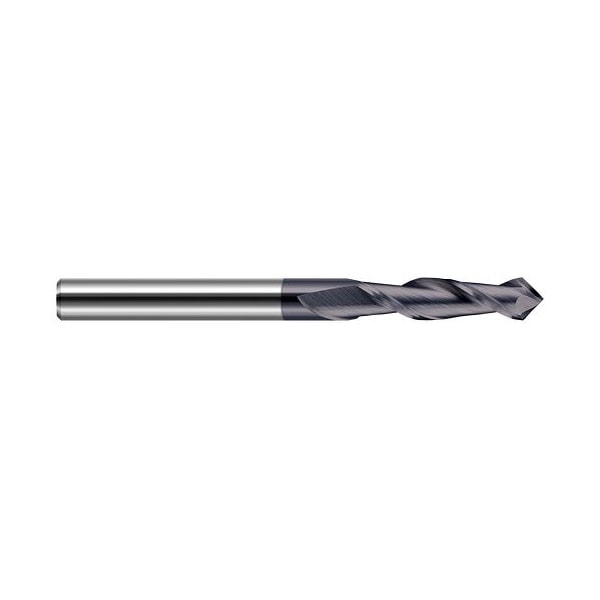 1/4 in. Cutter dia. x 3/4 x 82 deg. included Carbide Helical Tip Drill/End Mill, 2 Flutes